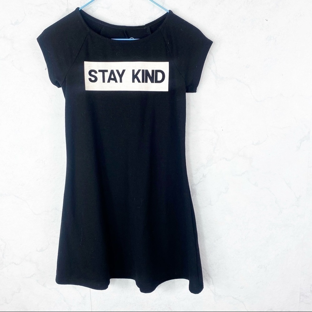 [Art Class] Black Stay Kind Dress